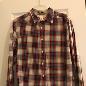 H&M flannel button down shirt